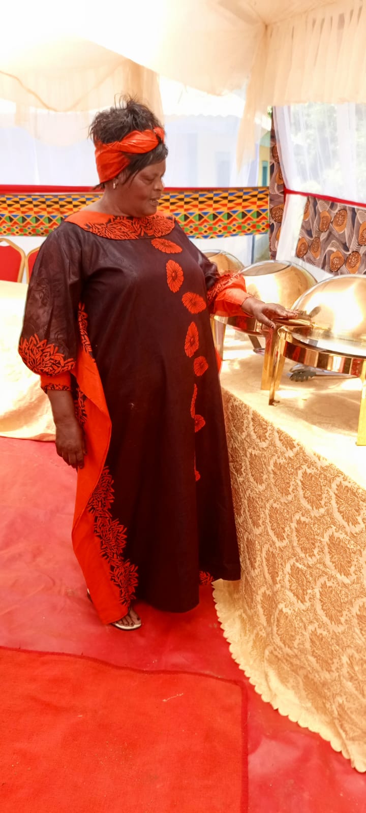 Wedding chafing dish service
